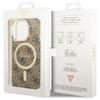 Etui do iPhone 14 Pro Guess MagSafe Brązowe