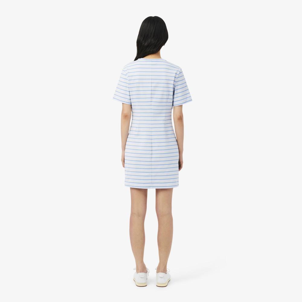 [lacoste] Women's Multi-Stripe T-Shirt Dress EF0263-56G4BI