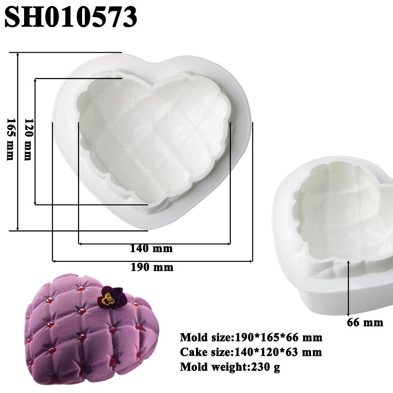 Food Grade Silicone Cake Molds Single Cell Mousse Moulds Dessert Decorating Pan Non Stick Pastry Baking Tools Kitchen Bakeware