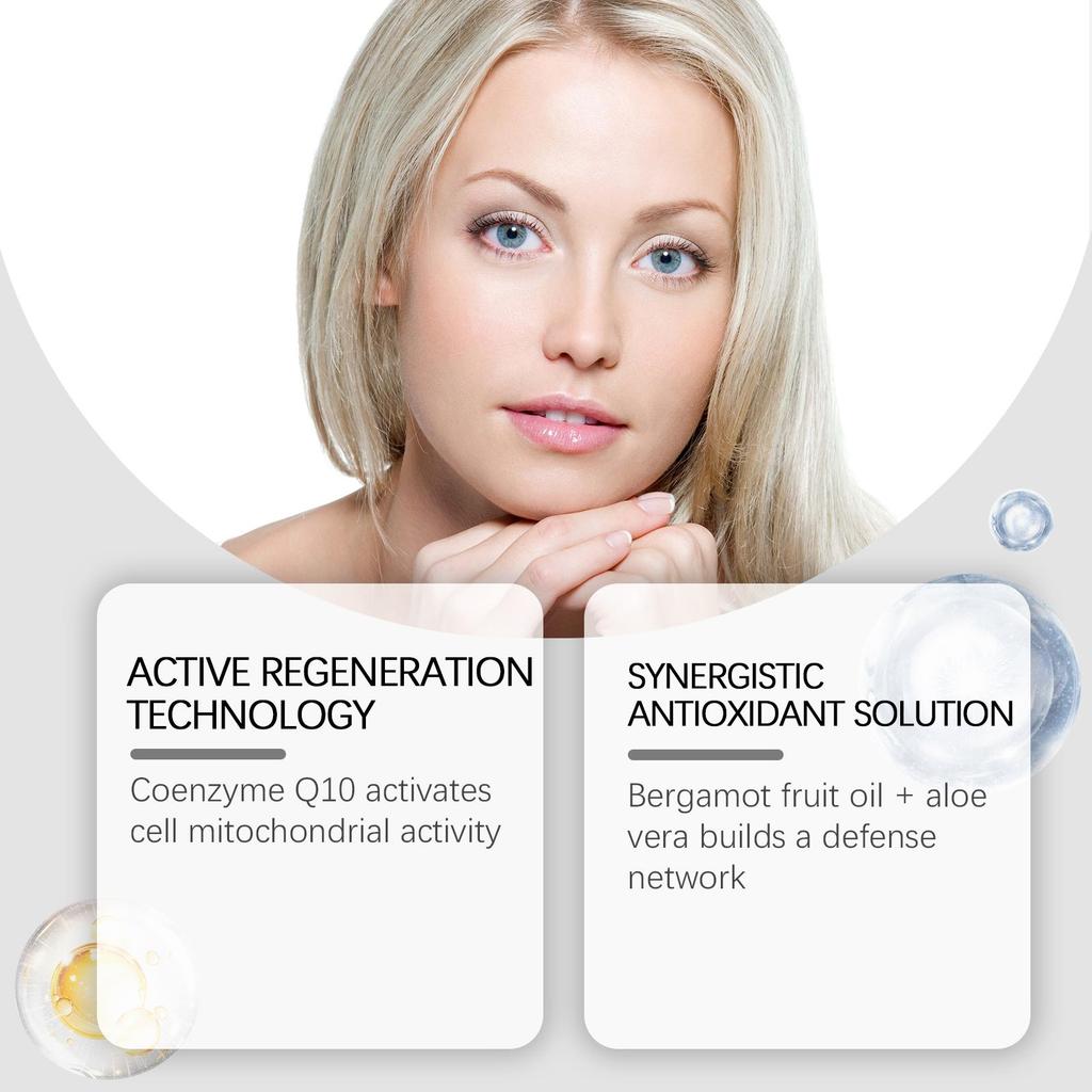 Face & Neck Firming Serum Deep Nourish Fade Fine Lines Lifting Tighten Skin Topical Co-Enzyme Q10 Universal Anti-Aging Serum