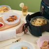 1/2 ks silikonové formy na košík do fritézy, silikonové formy na pečení, plech na pizzu, smažené kuře, košíček do fritézy