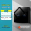 Zhengshang C3 Graffiti ZigBee Smart Switch: Wireless Voice Panel, Tuya-Enabled, EU Standard, Alexa & Google Compatible.