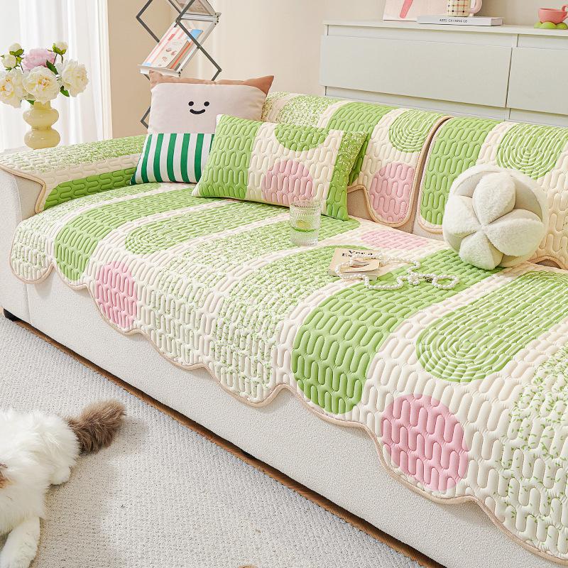 

Strictly Selected Ice Silk Latex Special-Shaped Mat Cold Seat Cushion New Sofa Cover High-Grade Non-Slip Sofa Cushion 70*70cm