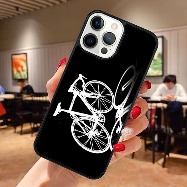 BIKE CYCLING art Phone Case For Apple iPhone 17 Air 11 Pro Max Plus SE2020 Coque For iPhone 17 Air 14 15 16 13 12 Max Cover