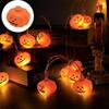 LED Halloween Decorative String Lights: Pumpkin, Ghost, Eye & Skull Battery Lights
