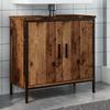 VidaXL Vanity Unit Old Wood 60x30x60 Cm Engineered Wood, Bathroom Cabinet, Support, Bathroom Cupboard, 857698