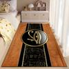 Eye of Horus Ancient Egyptian Design Rug Non-slip rug suitable for living room and bedroom sofas.