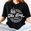 Have The Day You Deserve Shirt – Sarcastic Skeleton Hand Middle Finger Graphic Tee