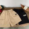 Tong Chenchen's Children's Summer Shorts - Versatile, Double Pocket Cargo Pants for Boys, Casual and Trendy Streetwear