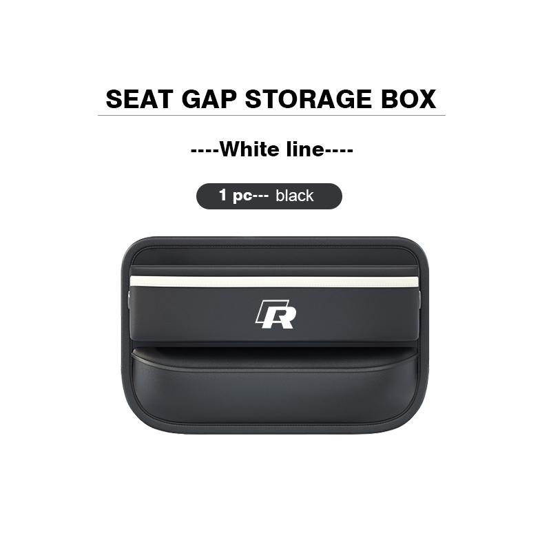 For Volkswagen VW Car Seat Gap Storage Box Vehicle Seat Crevice Filler Organizer Golf 4 5 6 7 Polo Jetta Sagitar Magotan Passat