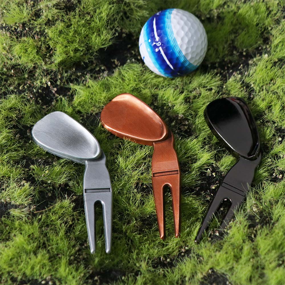 Spacecraft Golf Ball Fork Magnetic Golf Ball Marker Golf Accessories Divot Fork  Bottle Opener