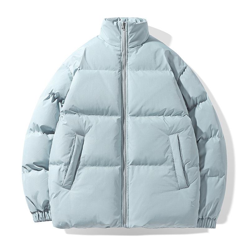 Autumn and Winter New Trendy Brand Down Cotton Clothes Men's Winter Loose Thickened Windproof Warm Cotton Clothes Men's Bread Clothes Jacket