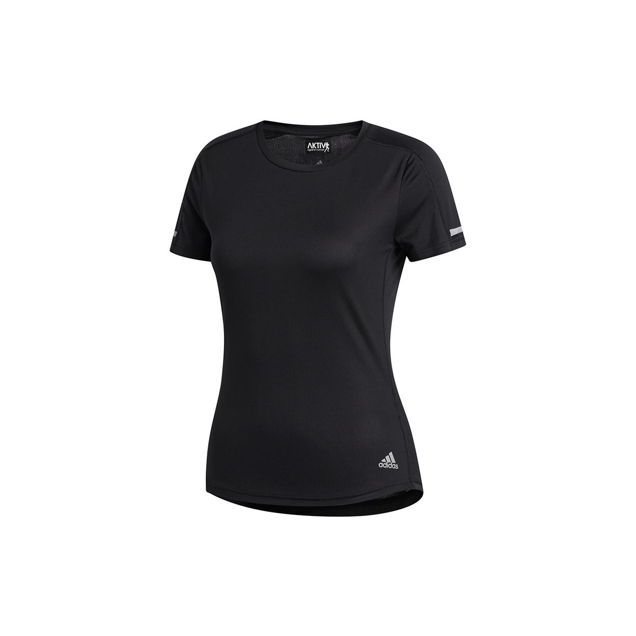 (WMNS) adidas Run It T-Shirt Asia Sizing Black Women s FL7802 M