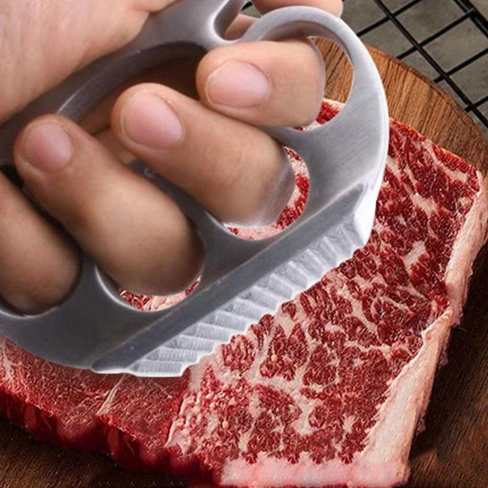 Integrated Meat Loosener Aluminum Zinc Zinc Alloy Meat Compactor Lightweight Meat Hammer  Home