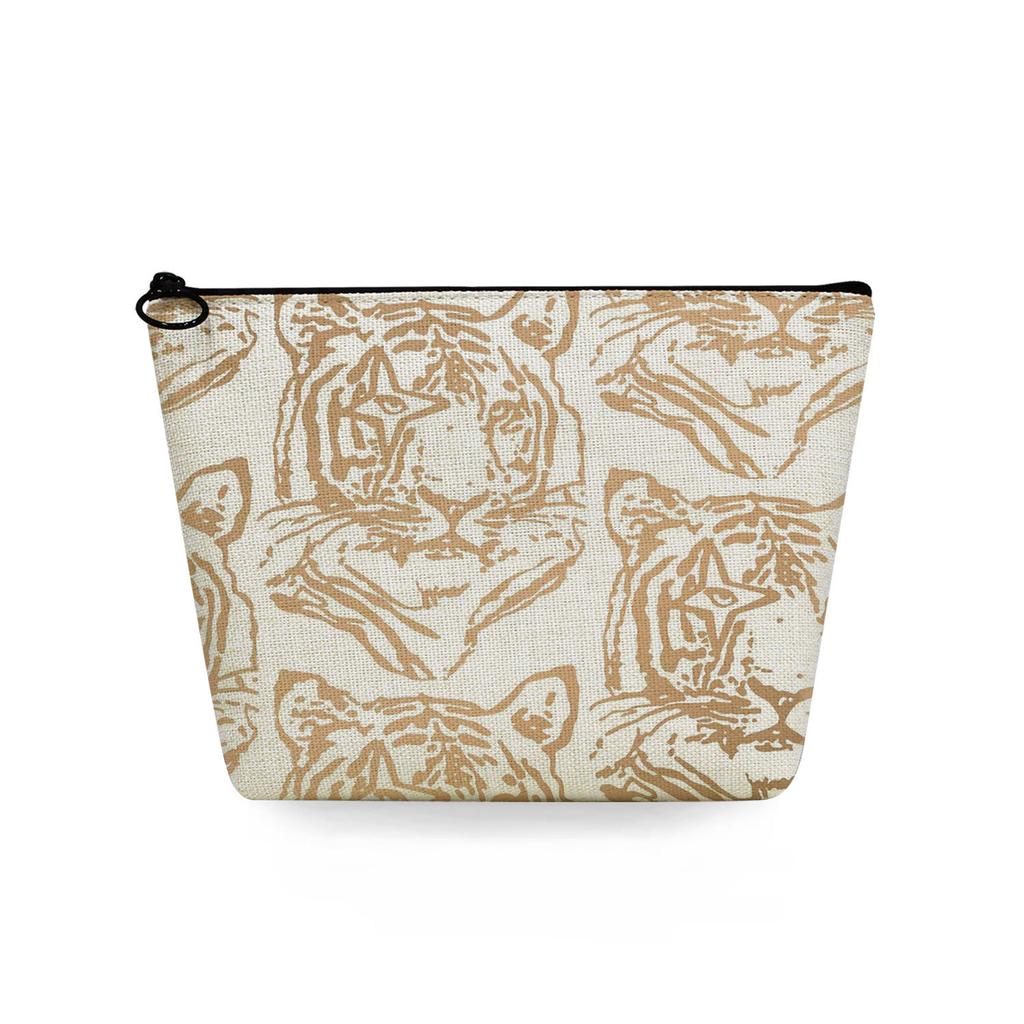 Women  Eye Print Cosmetic Bag Toiletries Organize Travel Storage Case  6775