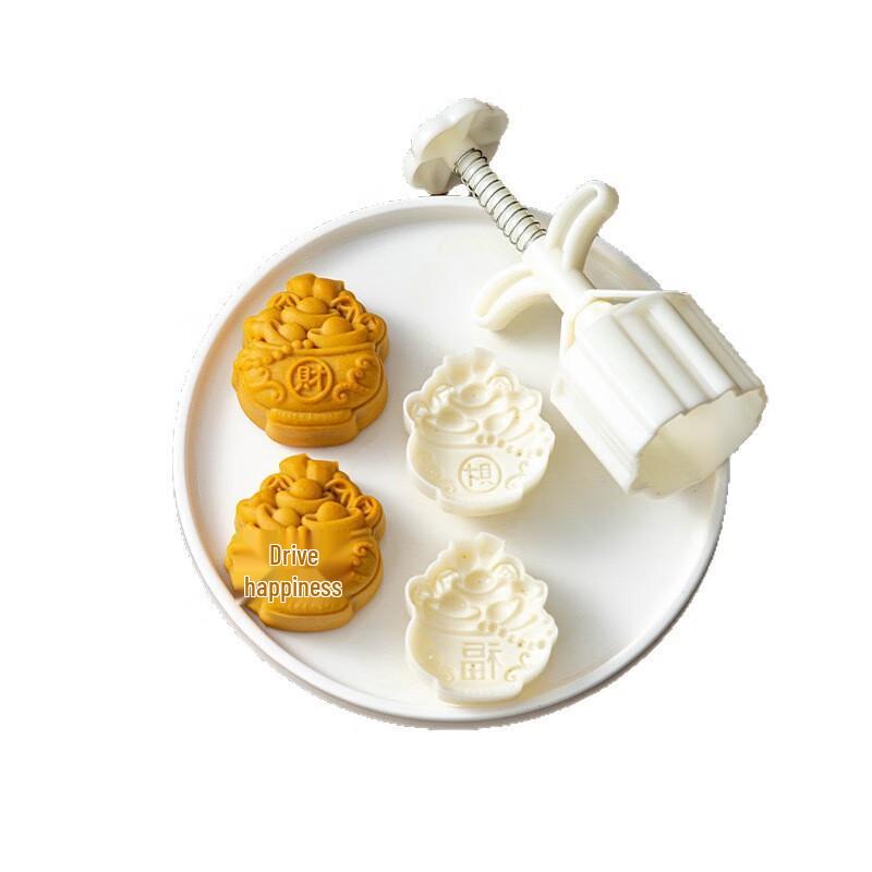 Baizi En Hand-Press Mooncake & Pastry Mold