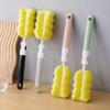 Baby Bottle Brush with Replaceable Head - Sponge Brush for Cleaning, Individually Packaged, Hot Selling Daily Essential