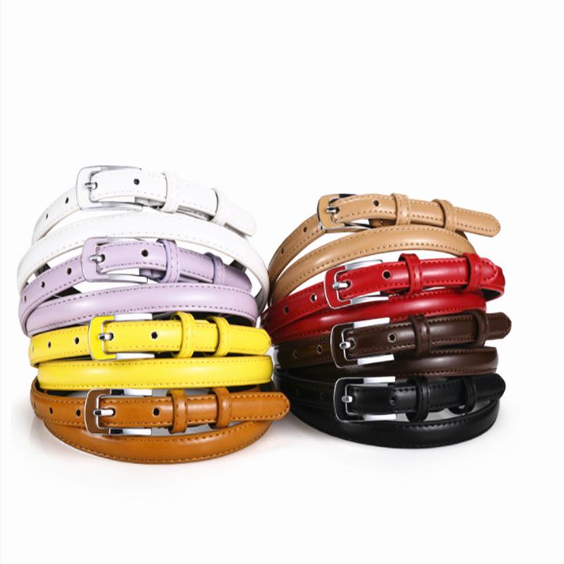 

10 цветов тонкий ремень из искусственной кожи поясные ремни для женщин платье ремень