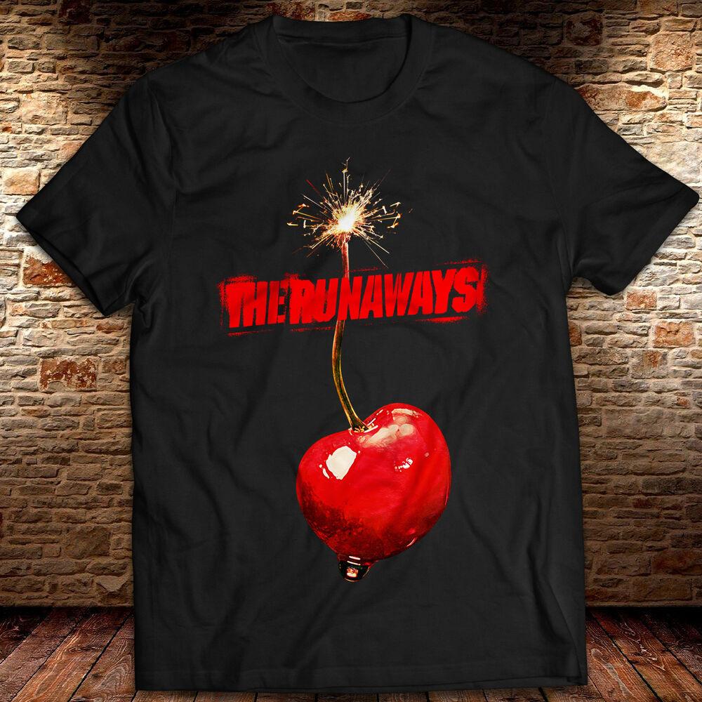 Rock Music T-Shirt The Runaways Tee Joan Jett Party Live Concert Classic Unisex T-Shirt M