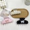 Korean Style Rhinestone Bow Claw Clip - Versatile & Fashionable Shark Clip