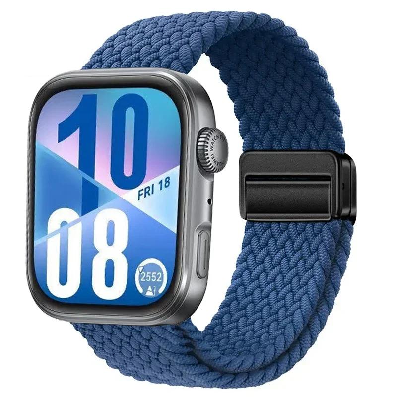 Magnetic Braided Strap for Huawei Watch Fit 4 Pro 3 Nylon Loop Correa Sports Bracelet for Huawei Fit3 Fit4 4Pro Band Accessories
