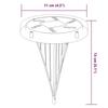 VidaXL Solar Ground Lights and Outdoor Ground Stakes 4 Pcs, Solar Ground Lighting, Solar Landscape Lighting At 4008196