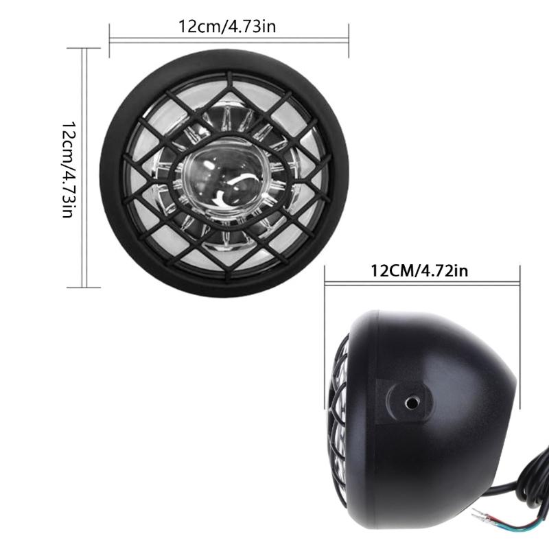 Motorcycle Headlight High Low Beam Driving Fog Light for Sportsters XL VRSCD 48V