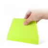 Trapezoidal Plastic Dough & Oil Scraper Knife