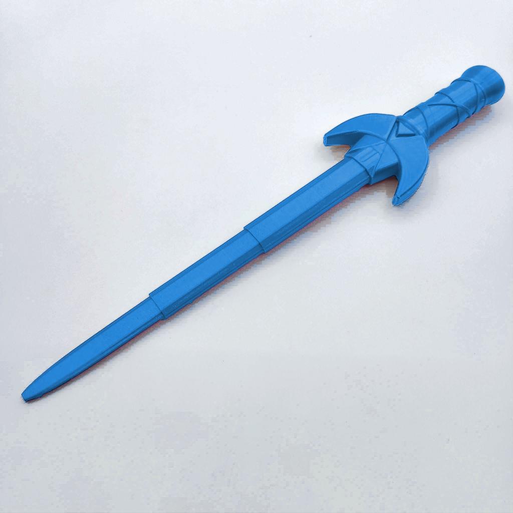 3D Printed Spiral Sword Stress Relief Toy For Children Cool Gift Stress Relief Playtime Fun