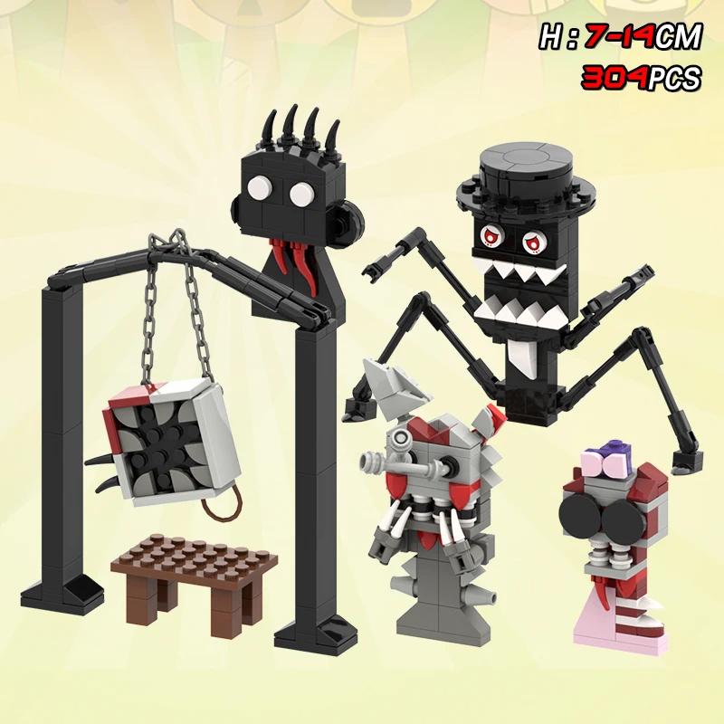 New I Sprunki Figures Building Blocks Dark Horror Sprunki Toy Set Simon Wenda Figure Construction Toy Xmas Easter Gift