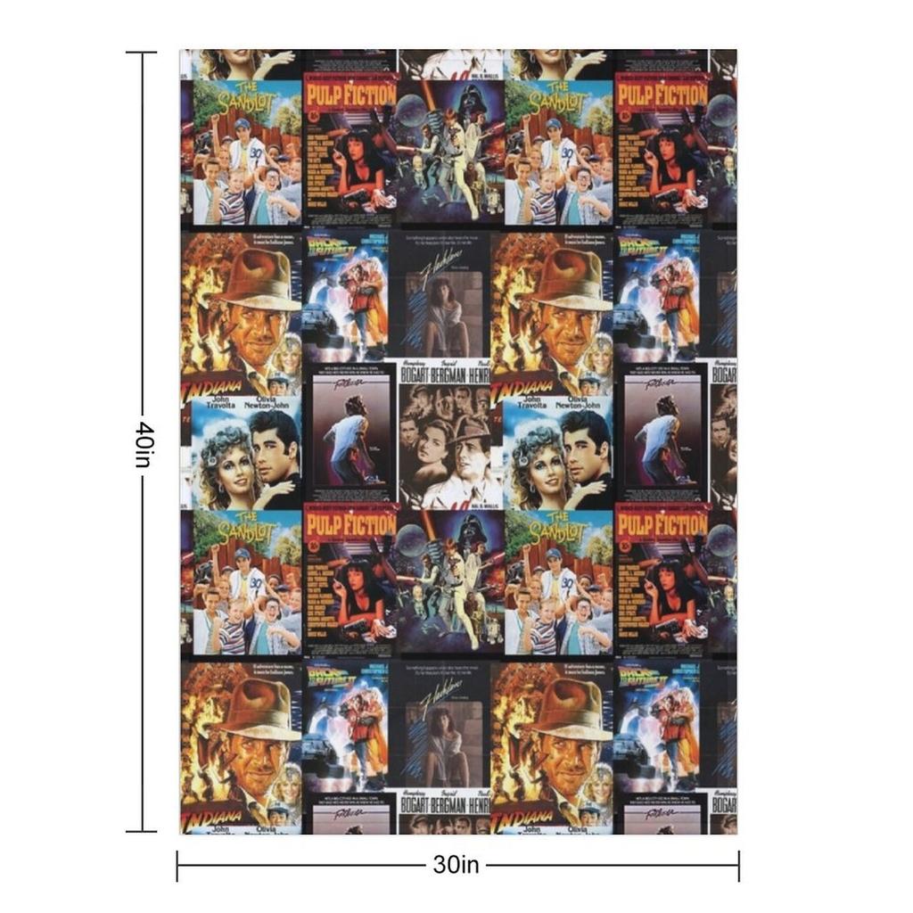 Classic Movies Throw Blanket sofa bed Shaggy Large Luxury Brand Blankets