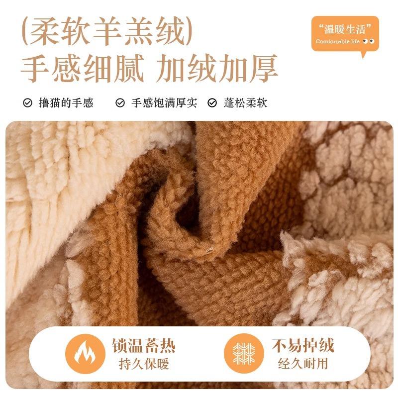 Irregular Special-Shaped Sofa Cushion, High-Grade Non-Slip Seat Cushion, Autumn And Winter  New Straight Row Plush Sofa Cover Towel
