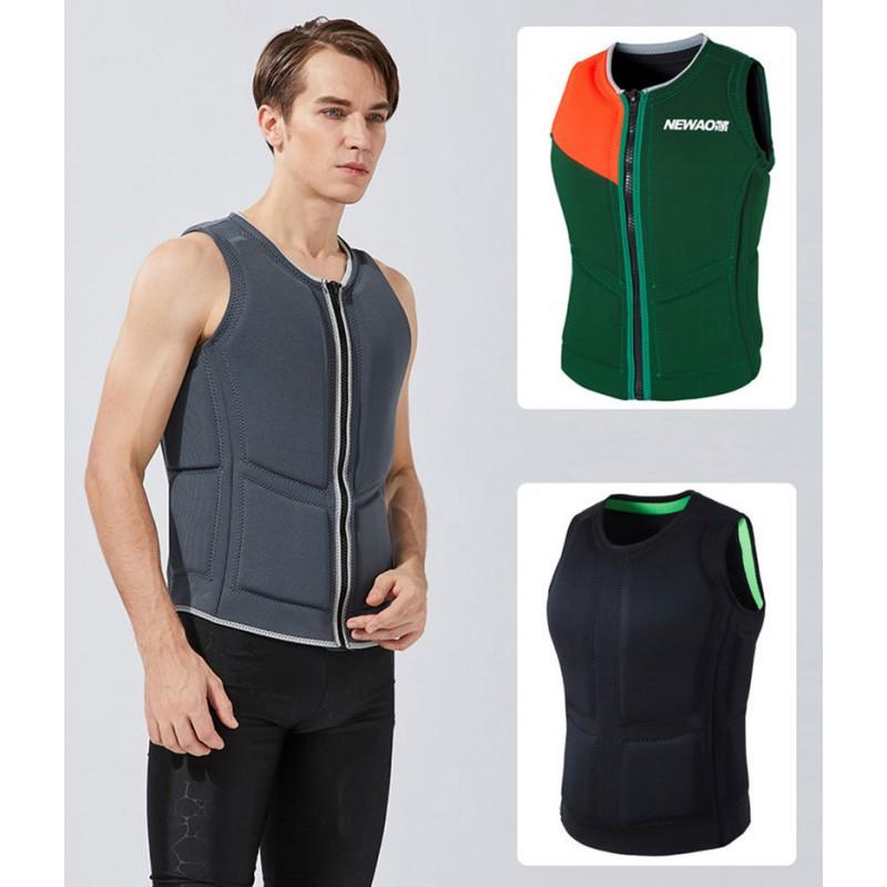 Diving Flotation Vest Adult Impact Protection Buoyancy Aid Snorkeling Fishing Wakeboarding Jet Ski