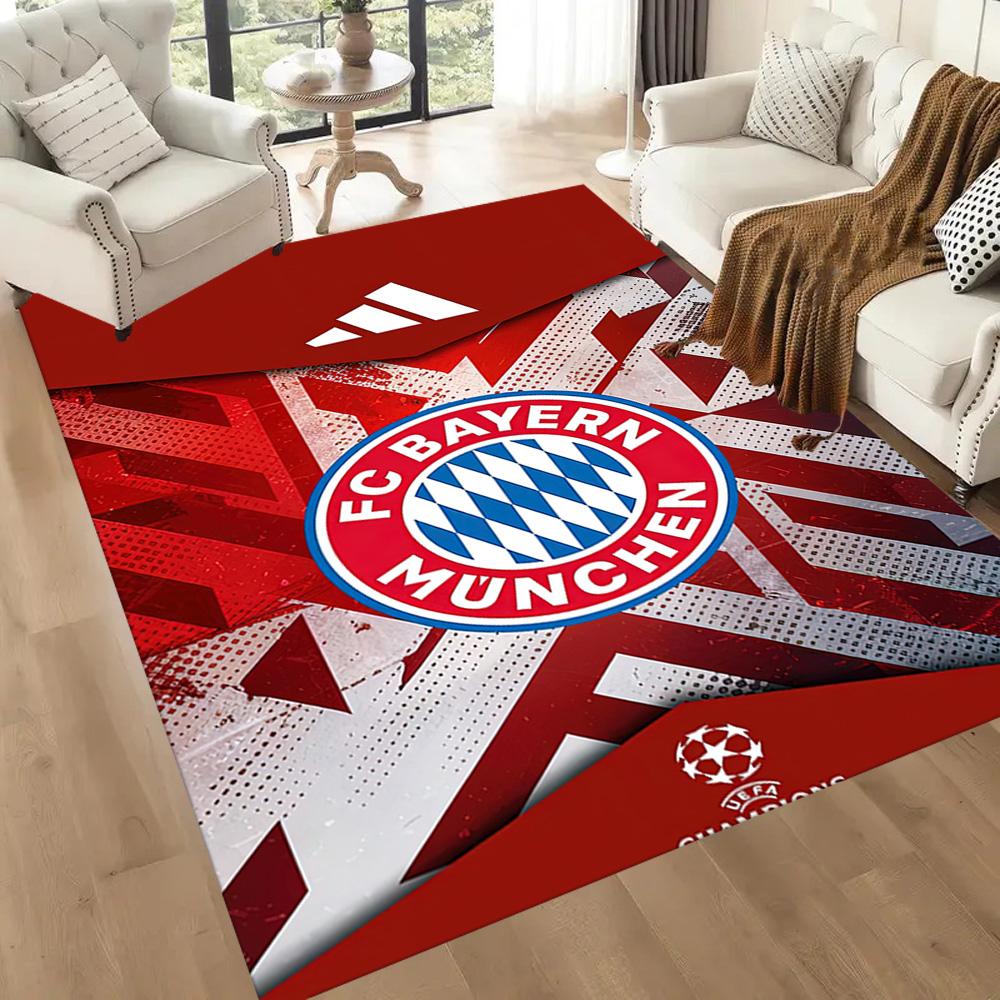 I tappeti quadrati del Fc Bayern sono un'ottima scelta per soggiorni, camere da letto, decorazioni per la casa e come regali