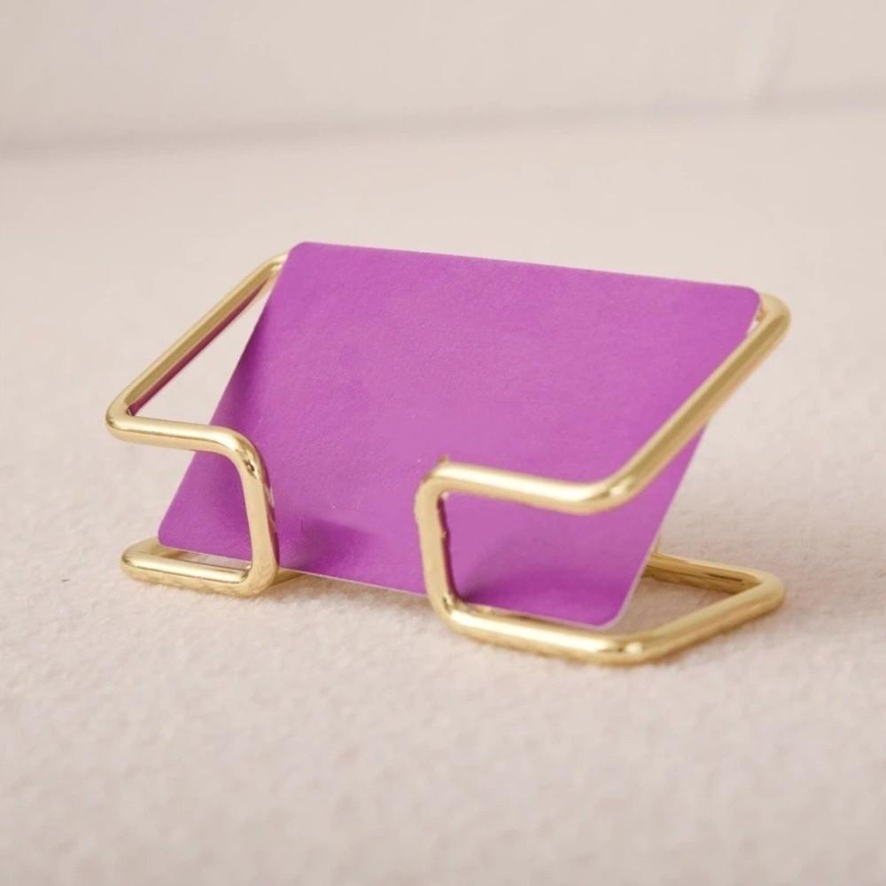 Nowoczesny wizytownik metalowy stojak na wizytówki, stojak na wizytówki, biurko