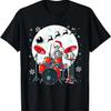 Drummer Girls Women Percussion Musical Instrument Drums T-Shirt