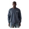 Fiftyfive Mens Back Print Crew Neck Sweatshirt