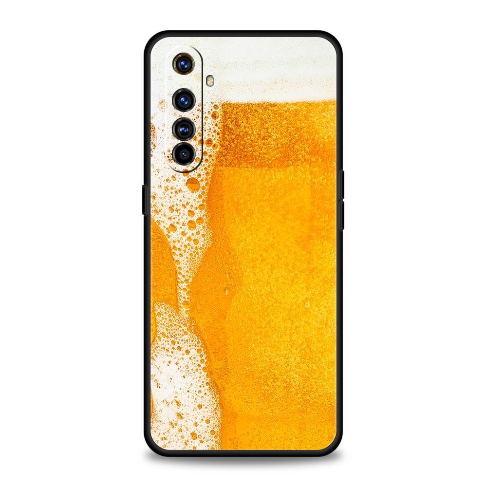 

Алкогольный летний чехол с пузырьками для Realme GT Neo 2 3 3T, чехол для телефона Realme 11 10 9 8 5G 7 6 GT2 Pro Plus C21 C11 C25 C35, мягкий чехол Realme GT2 Pro
