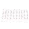10Pcs Acrylic Teardrop Pendant Garland Hanging Beads Lighting Transparent Decorative Beads for