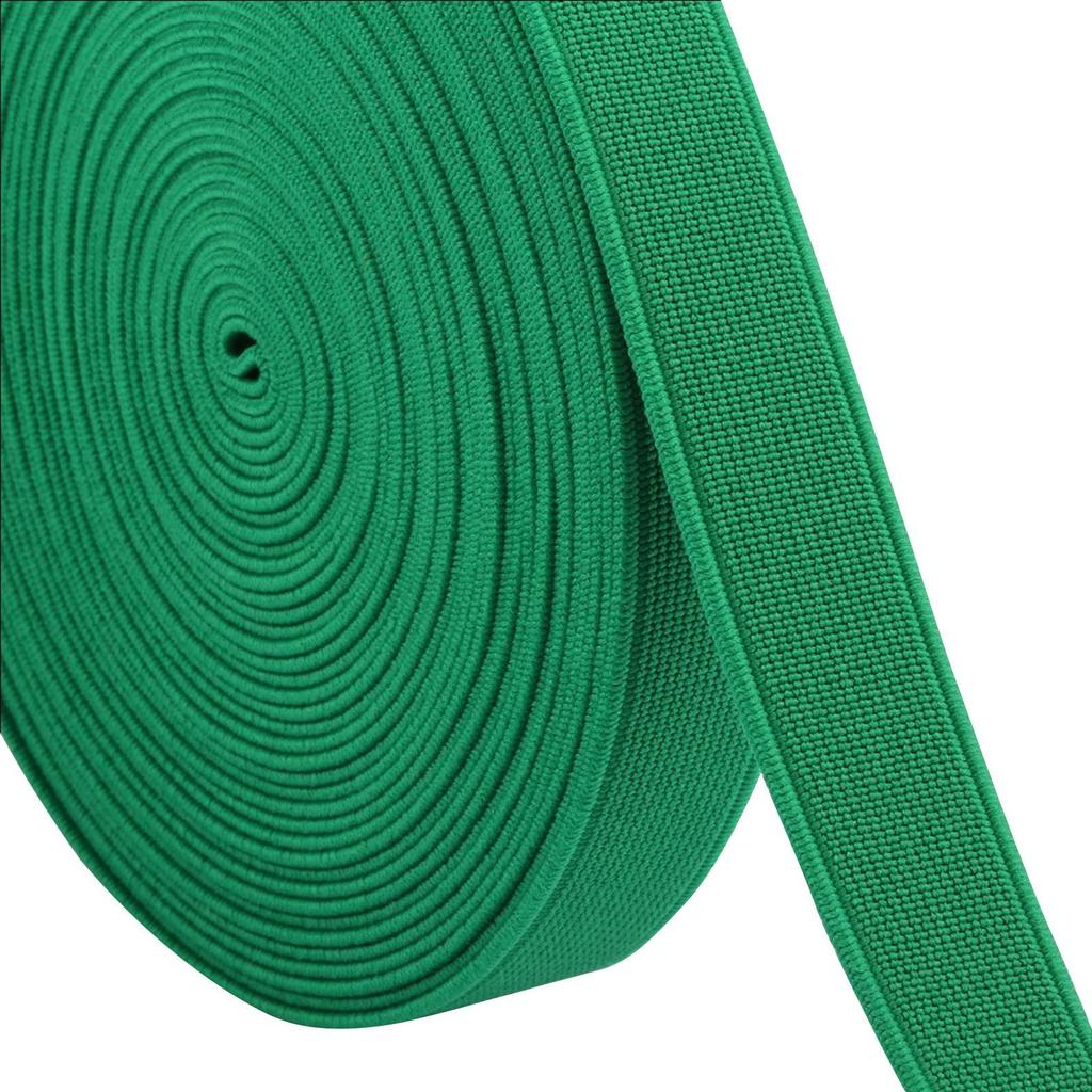 Banda elástica tejida, ancho, cuerda elástica, cuerda elástica artesanal, 28m/2,5 cm de ancho