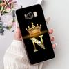 For Samsung Galaxy S8 Case SM-G950F New Crown Letters Cover Soft Silicone Slim Phone Case For Samsung S8 Plus S8+ SM-G955F Shell