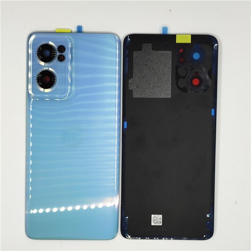 Battery Cover Rear Door Panel Housing Cover For OnePlus Nord CE 2 5G IV2201 Back Cover With Camera Lens Replacement Parts