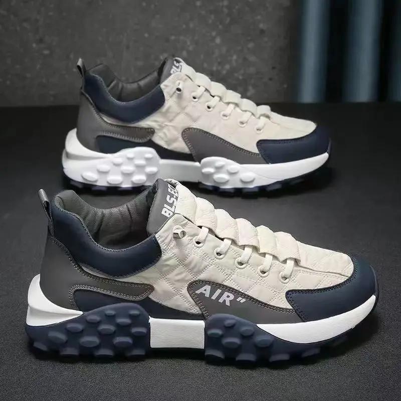 Sports Shoes for Men, Running Shoes for Men, Breathable and Comfortable Soft-soled Shoes for Men, Color Matching Casual Shoes