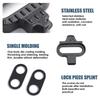 Multi Release Bicycle Shoes Cleats Fit Shimano SH51 SPD MTB Bike Pedal Clips Cycling Shoes Compatible Bike Riding Accessor 6