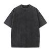 T-shirt Estiva da Uomo Vintage Lavata Oversize Manica Corta Larga Streetwear Top a Manica Corta Maglietta