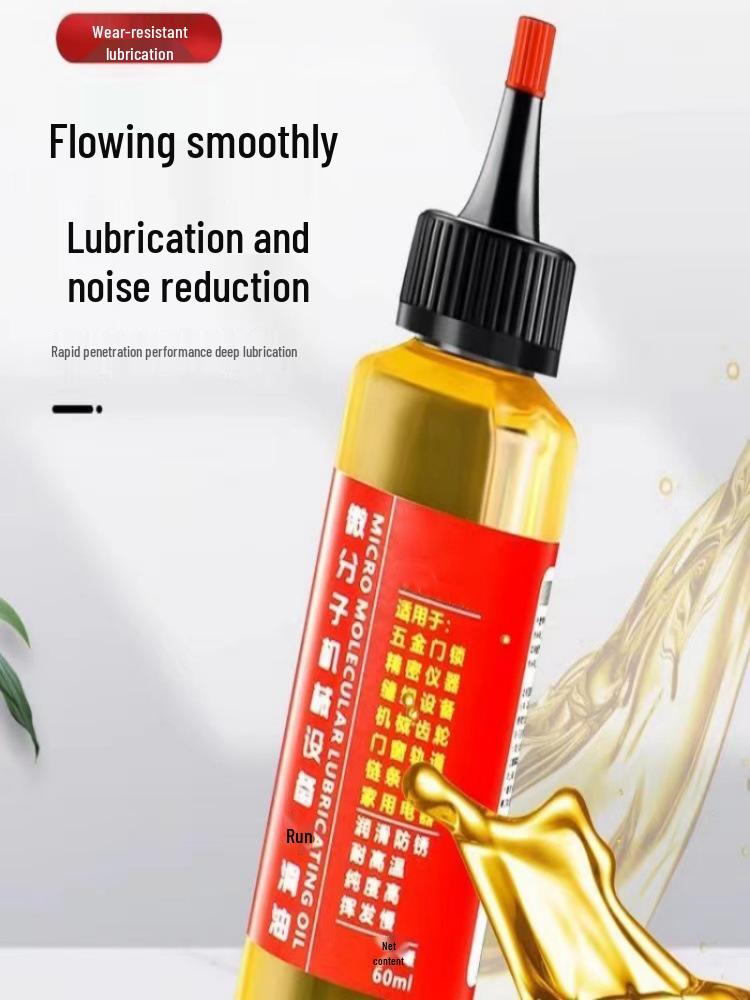 Multi-Purpose Lubricating Oil for Door Hinges, Machine Parts, and Rust Prevention