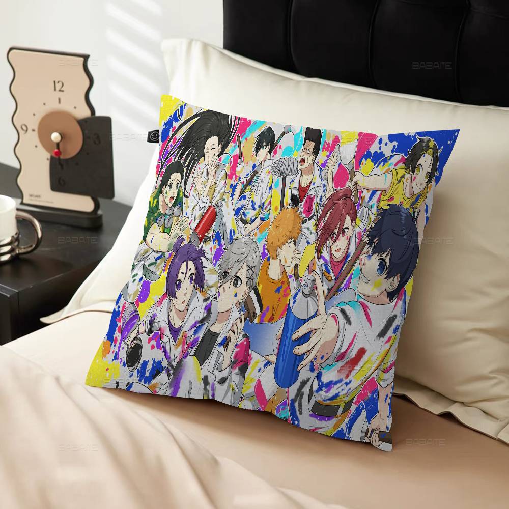 B-СИНИЙ ЗАМОК 45*45см Наволочка для подушки Декор Наволочка Домашняя наволочка для диванной подушки 12x12Inch