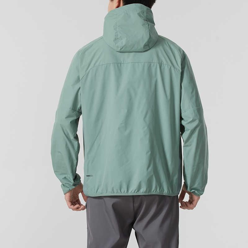 PUMA Jackets Men's Light Green Hooded Moderate Soft Shell 631881-30