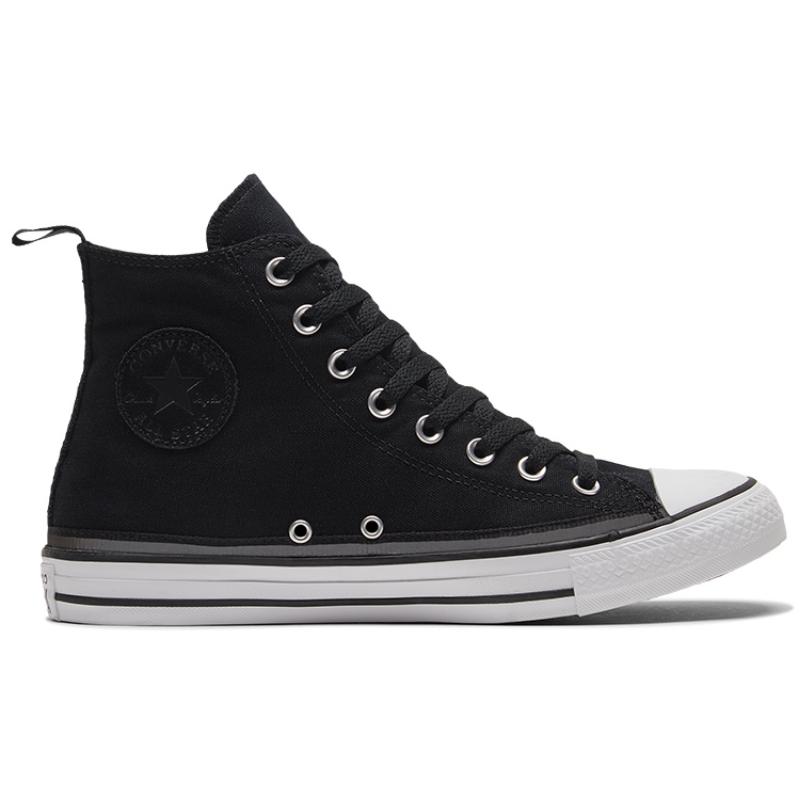 Converse Chuck Taylor All Star Comfortable & Stylish High-Top Espadrilles Unisex Black & White