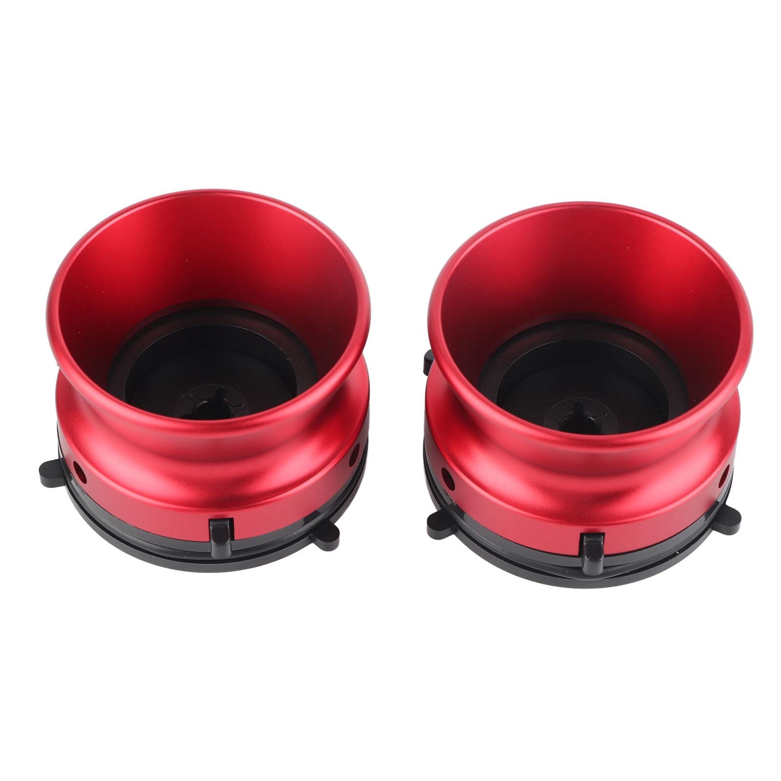 1 пара адаптеров для катушек NAB Профессиональный полированный алюминиевый сплав 10-дюймовый адаптер для Studer ReVox для Akai для Teac красный